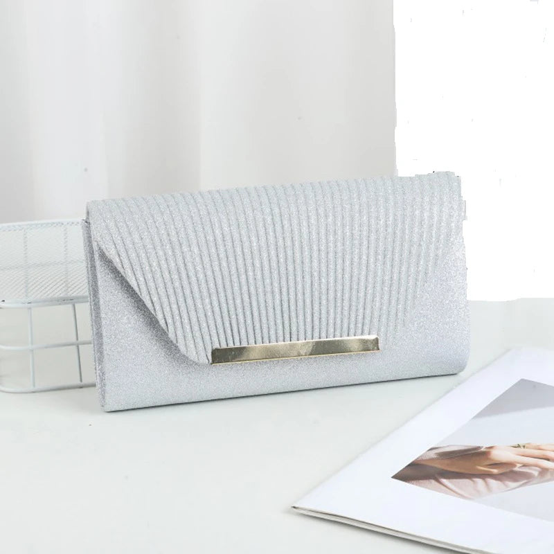 Fashion Elegant Clutch Bag New 2026 Hot Selling Chain Dinner Bag Bride Bridesmaid Lady Handbag Factory Outlet