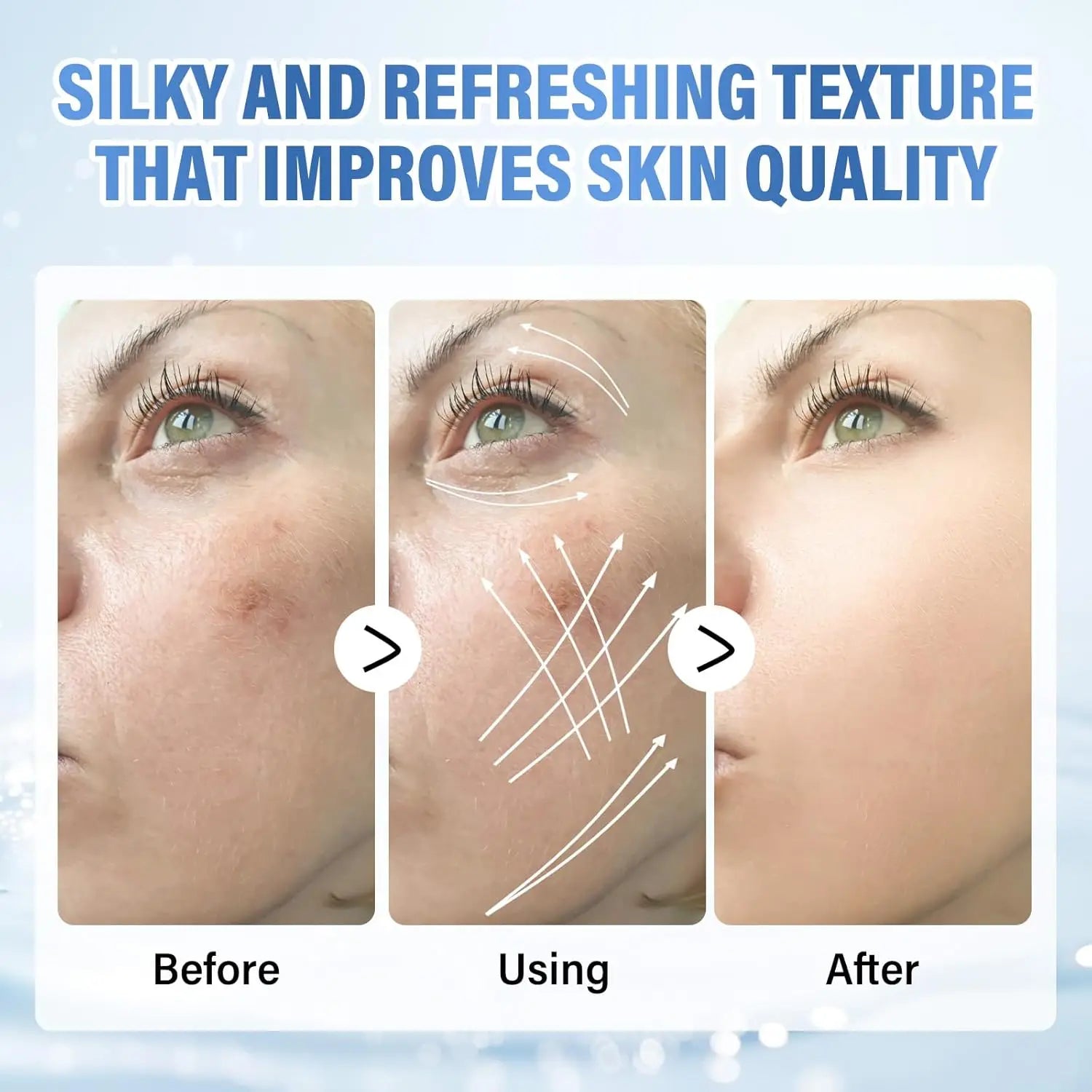 Ampoule Serum Set – Stem Cell Anti-Aging & Salmon DNA Hydrating & Brightening Facial Essence Smooth Wrinkles & Enhance Firmness
