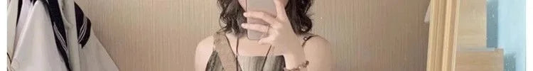 New Chinese Style Retro Dyed Halter Dress Summer Spring New Arrival Vacation Travel Small Size Long Dress Women Loose