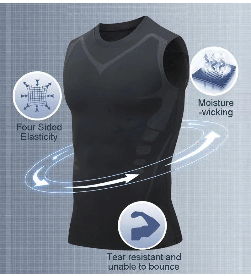 Men's Sci-Fi Print Vest