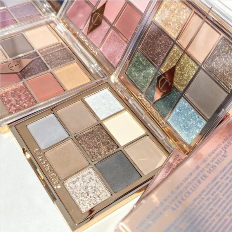 fashion Easy Apply Blusher Lasting Brighten Charlotte Makeup Tilbury 4/6/9 Colors Eye Shadow Disc Waterproof Eye Shadow Palette