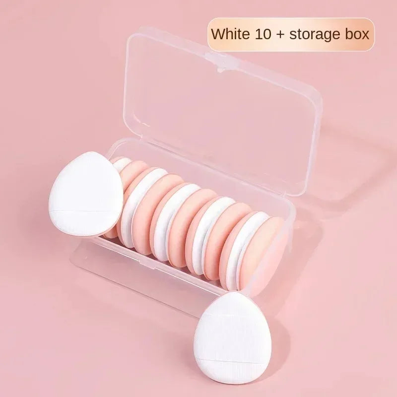 Mini Finger Puff Foundation Sponge Set 5Pcs For Flawless Face Makeup Air Cushion Concealer Tools For Beginners