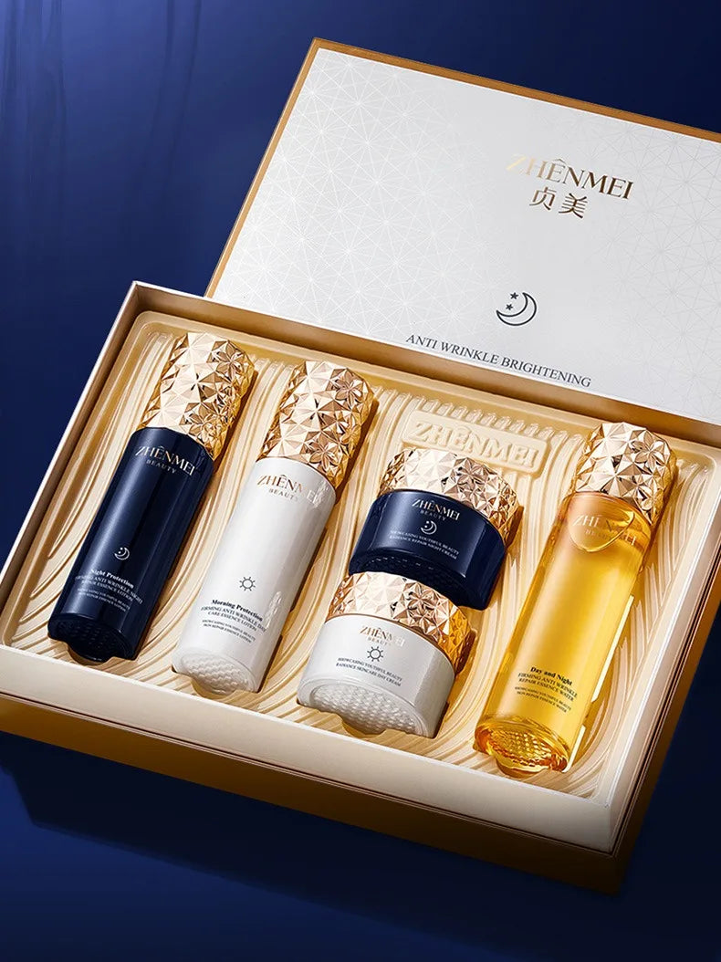 Polypeptide Moisturizing Anti-Wrinkle Set Reduces Fine Lines Repairs Skin Hydrates Brightens Anti-Aging Firming Skin care