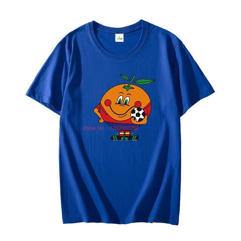 Spain 82 Graphic T-Shirt - Men's Cotton Oversized Short Sleeve Tee
