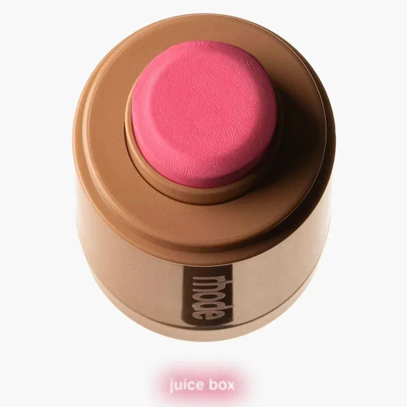 Barra de rubor hidratante para maquillaje de marca, para mejillas y labios, fácil de aplicar, tamaño de bolsillo para mujeres