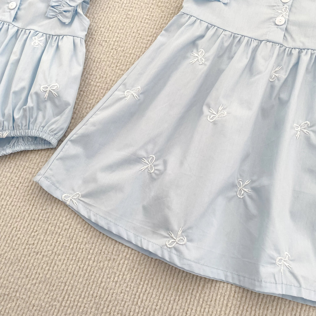 1-6Yrs Summer Girls Dress Baby Clothes Fashion Smocking Stitch Girls Dress Puff Sleeve Floral Cotton Baby Girls Princess Dresses