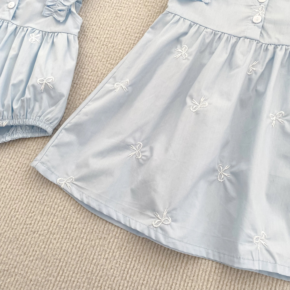 1-6Yrs Summer Girls Dress Baby Clothes Fashion Smocking Stitch Girls Dress Puff Sleeve Floral Cotton Baby Girls Princess Dresses