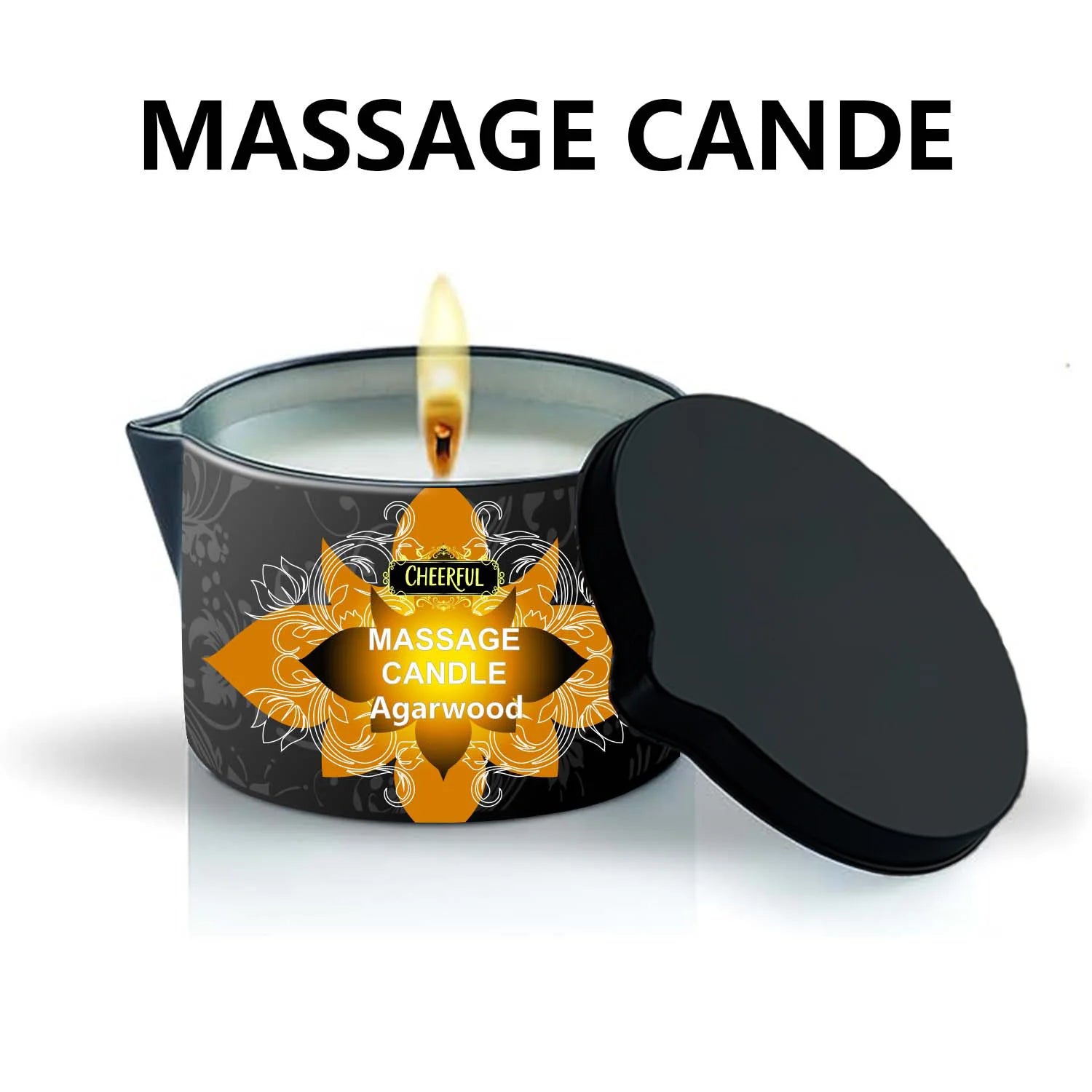 Massage Oil Candle By Sm Product Luxury Aromatherapy For Stress Relief And Skin Moisturizing For Home Spa Lovers