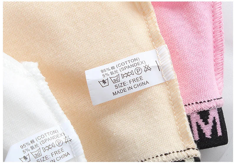 1/3PCS Teenage Girls Training Bras Vests Puberty Adolesent Students Underwear Brassiere Letters Wireless Children Tube Tank Tops