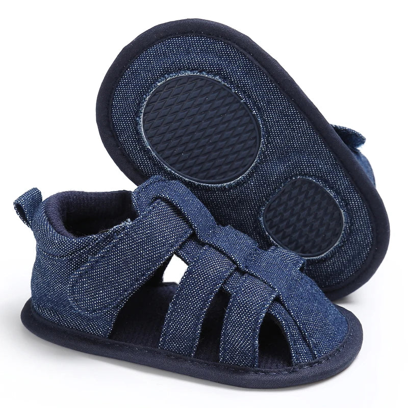 Baby Soft Sole Walking Shoes - Lightweight Cotton Anti-Slip 0-18M