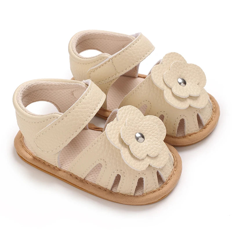 Summer fashion new sandals for babies, comfortable and breathable walking shoes suitable for 0-18 months old
