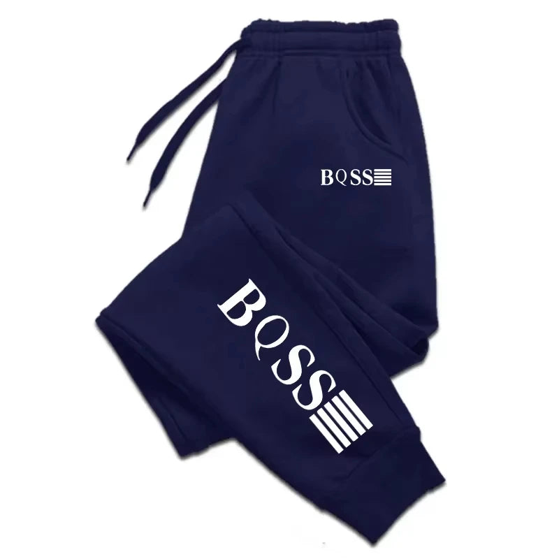 2026 New Men Printed Sweatpants Fashion Streetwear Joggers Elastic Waist Casual Pants Soft High Quality Versatile Trousers S-3XL