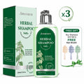 Amococo Nettle Shampoo 3 x 220ml - Oil Balancing Hair Cleanser