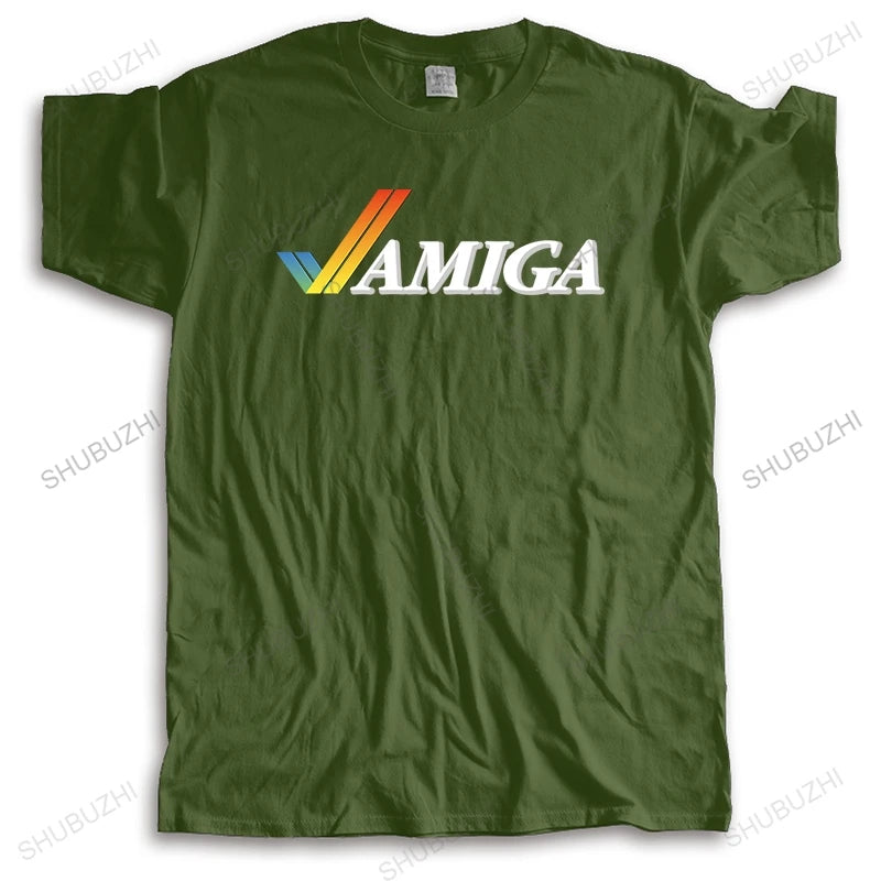 New Arrive Tee-Shirt For Men Summer T-Shirt Men O-Neck  Commodore Amiga Top Tees Unisex Teeshirt Brand Clothing