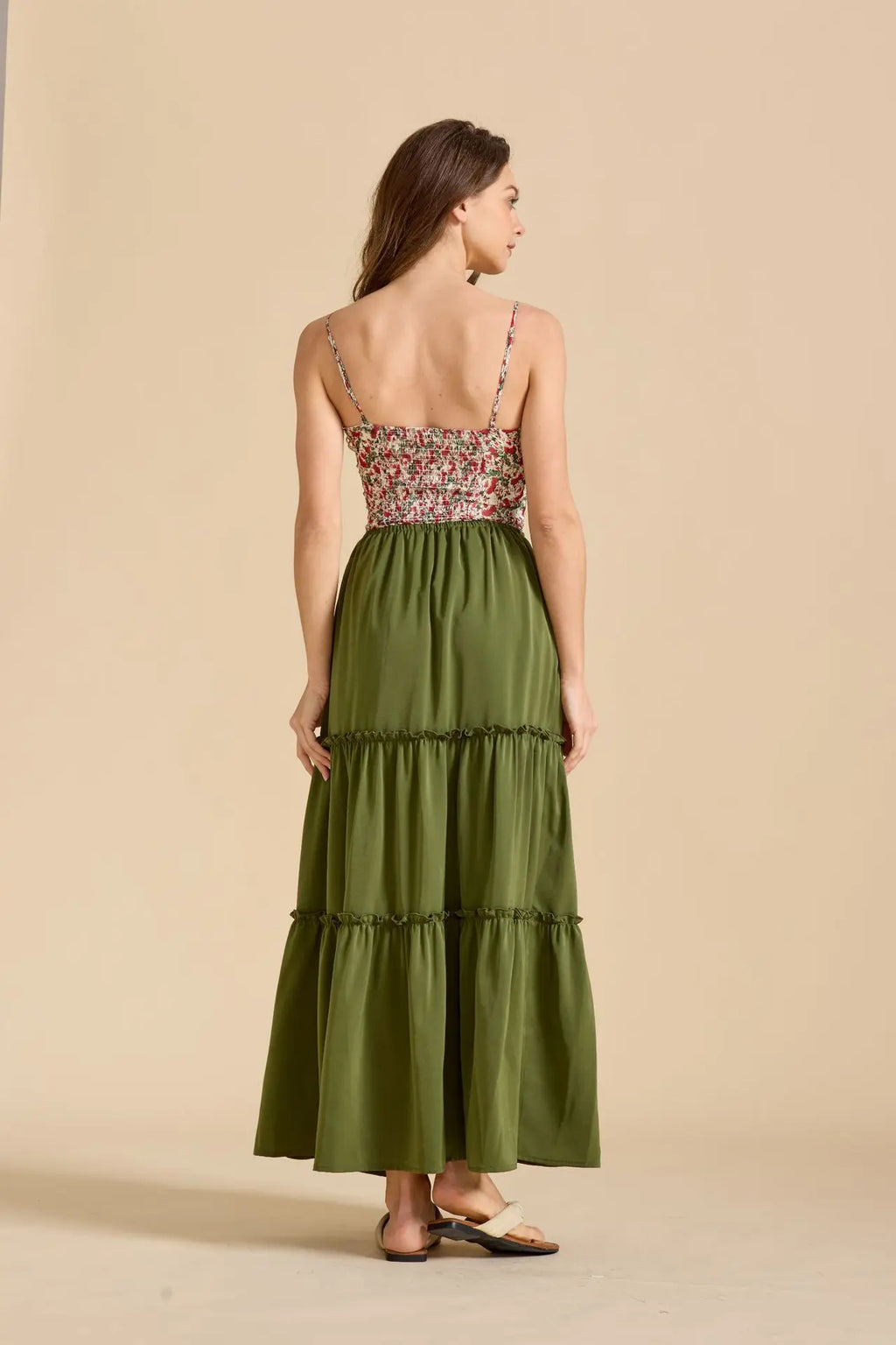 Elegant High Waist Elastic Pocket Long Skirt Adjustable Belted Half Body Skirt Women's Home Fashion Spring 2025 Polyester Blend