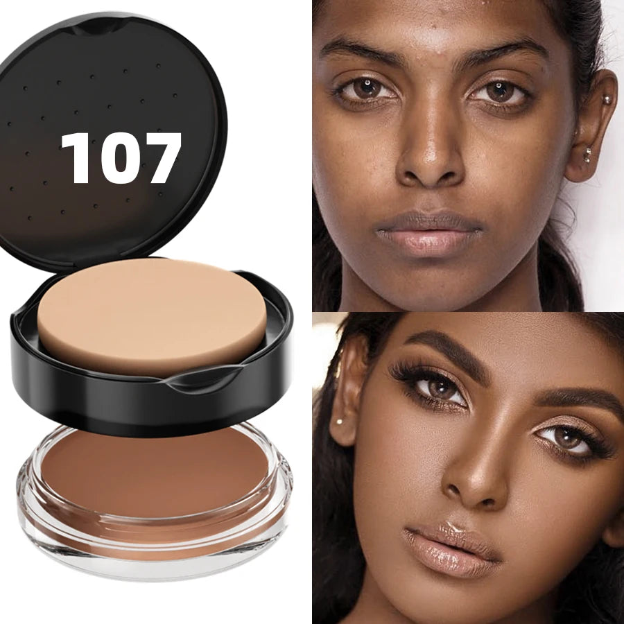 Foundation Concealer Nine Color High Coverage Waterproof Long Lasting Anti Dark Circle Freckle Cover For All Skin Types