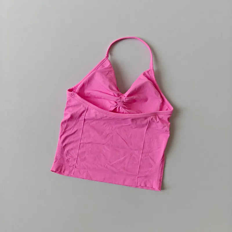 SKINOFSKIN Women's Seamless Yoga Tank Top with Built-in Bra