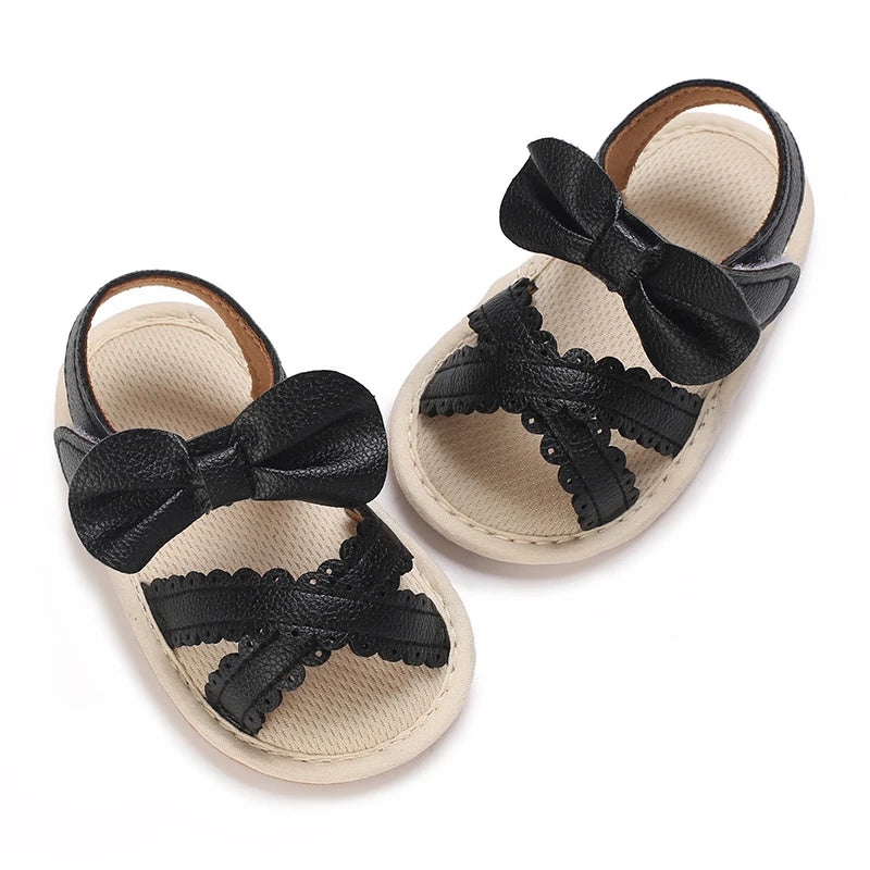 Summer newborn children's shoes, girls' sandals, children's shoes, outdoor casual walking shoes, 0-18 months old