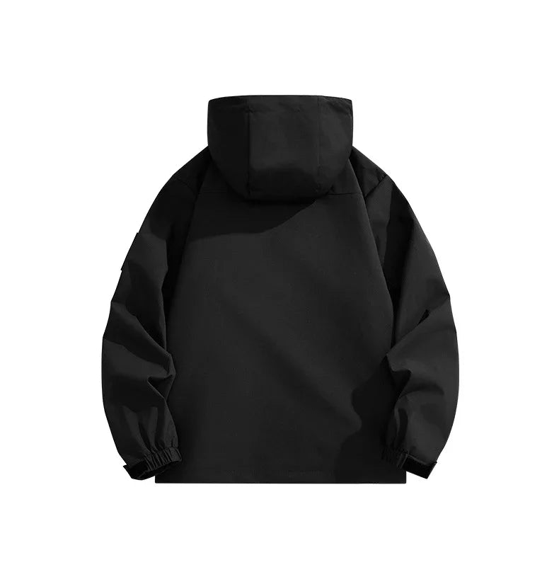 Plus Size Men's Waterproof Hiking Jackets S-8XL Windproof Windbreaker Coat Breathable Fishing Camping Trekking Jacket Clothing