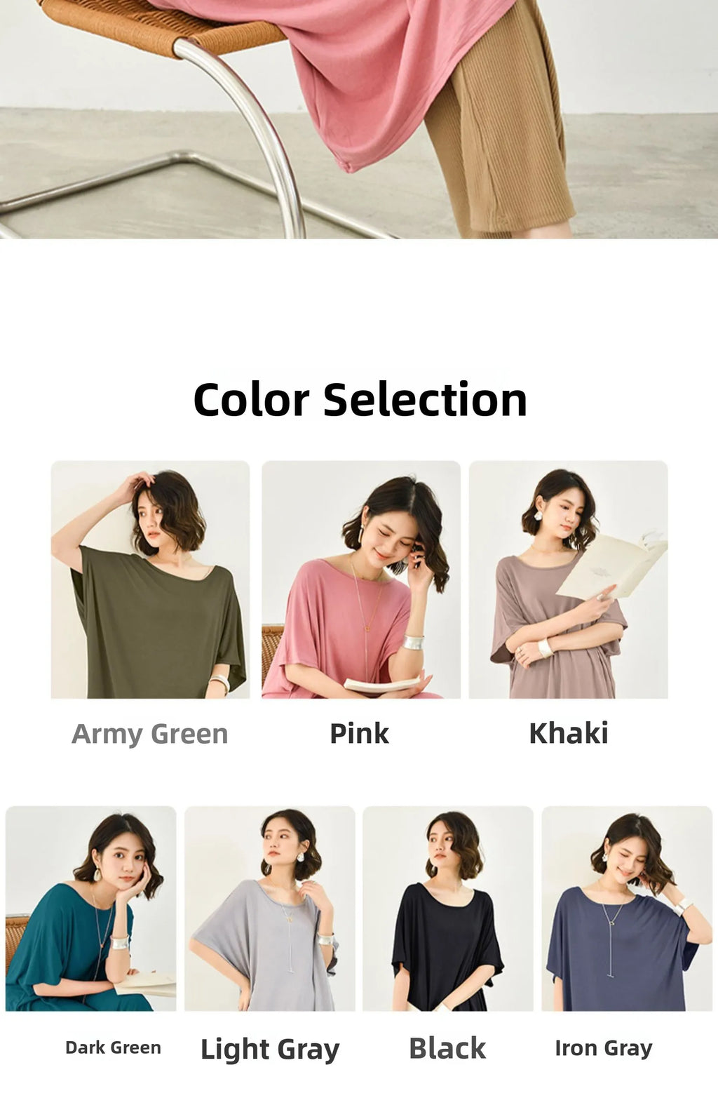 Modal plus Size Loose Short Sleeve Dress Women Summer Thin Casual Home Dress Sleep Dress round Neck A-Line Skirt H-Shape