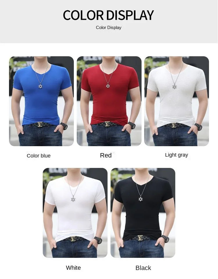 New Arrival:Fashion Men's Top Oversized 6XL T-Shirt for Men's Clothing Soft Breathable Modal Slim Sport Casual WearTank Tops man