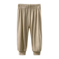 2026 Spring Kids Pants Children's Clothing Boys Girls Solid Modal Breathable Anti Mosquito Elastic Trousers Baby Bottoms Clothes