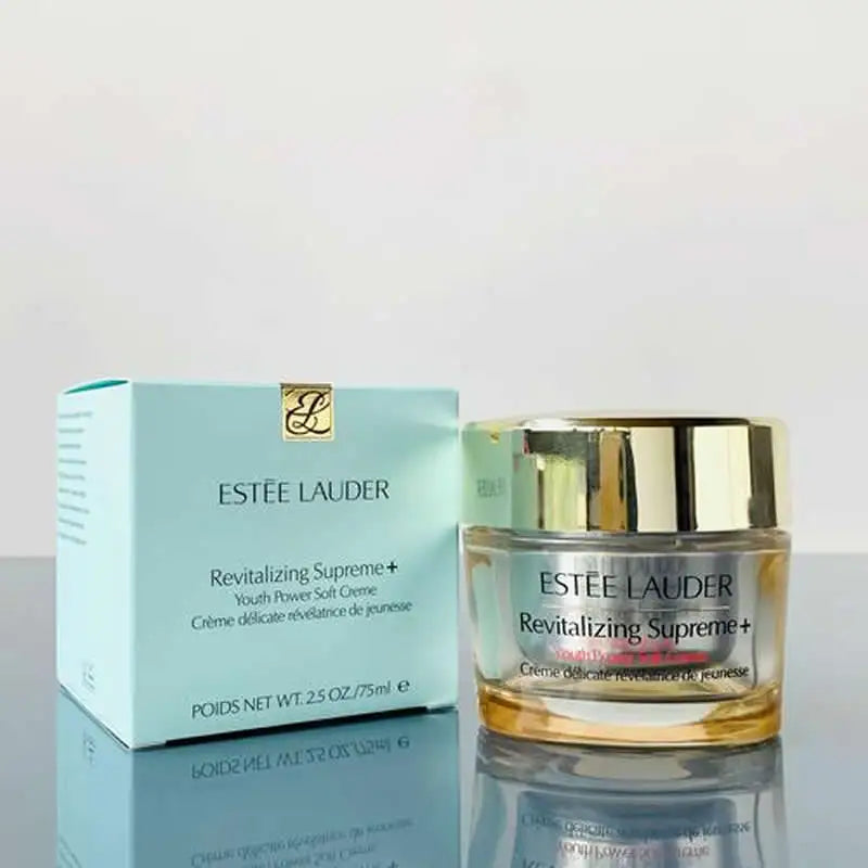 Estee Lauder Revitalizing Supreme+ Youth Power Soft Cream Lifting Firming Hydrating Fade Lines Wrinkles Collagen Boost For