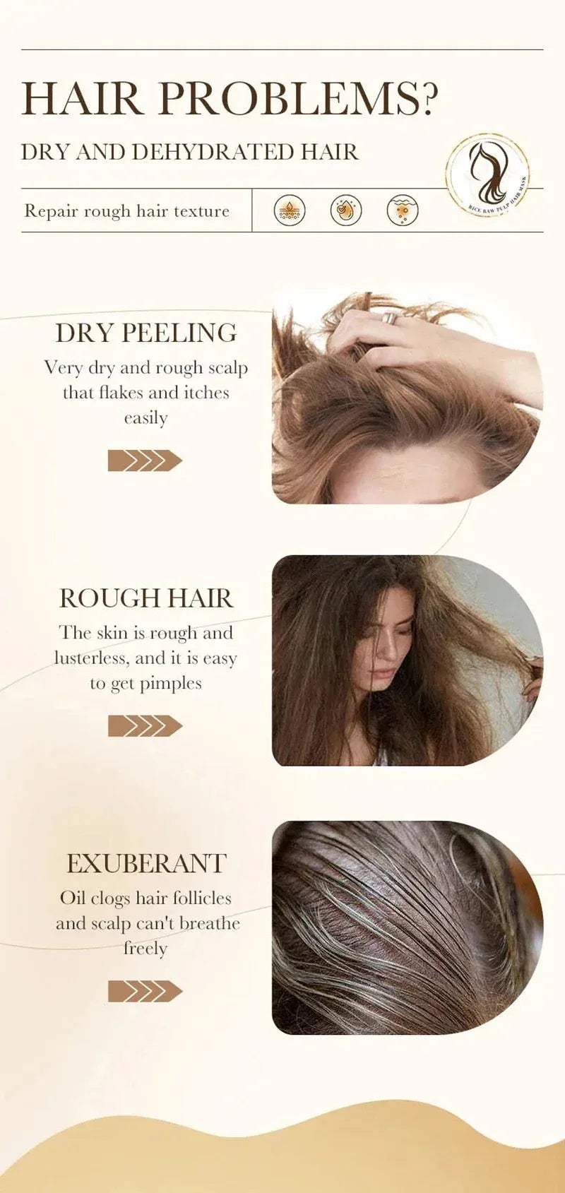 5-Second Smooth Hair Mask - Repair, Moisturizing, Anti-Frizz