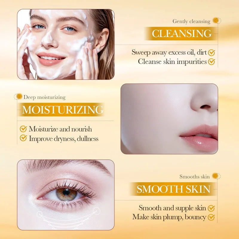WHITENING VC Collagen Protein Skincare Set - Firming, Lifting Hydrating Face Kit for All Skin Types Skin care