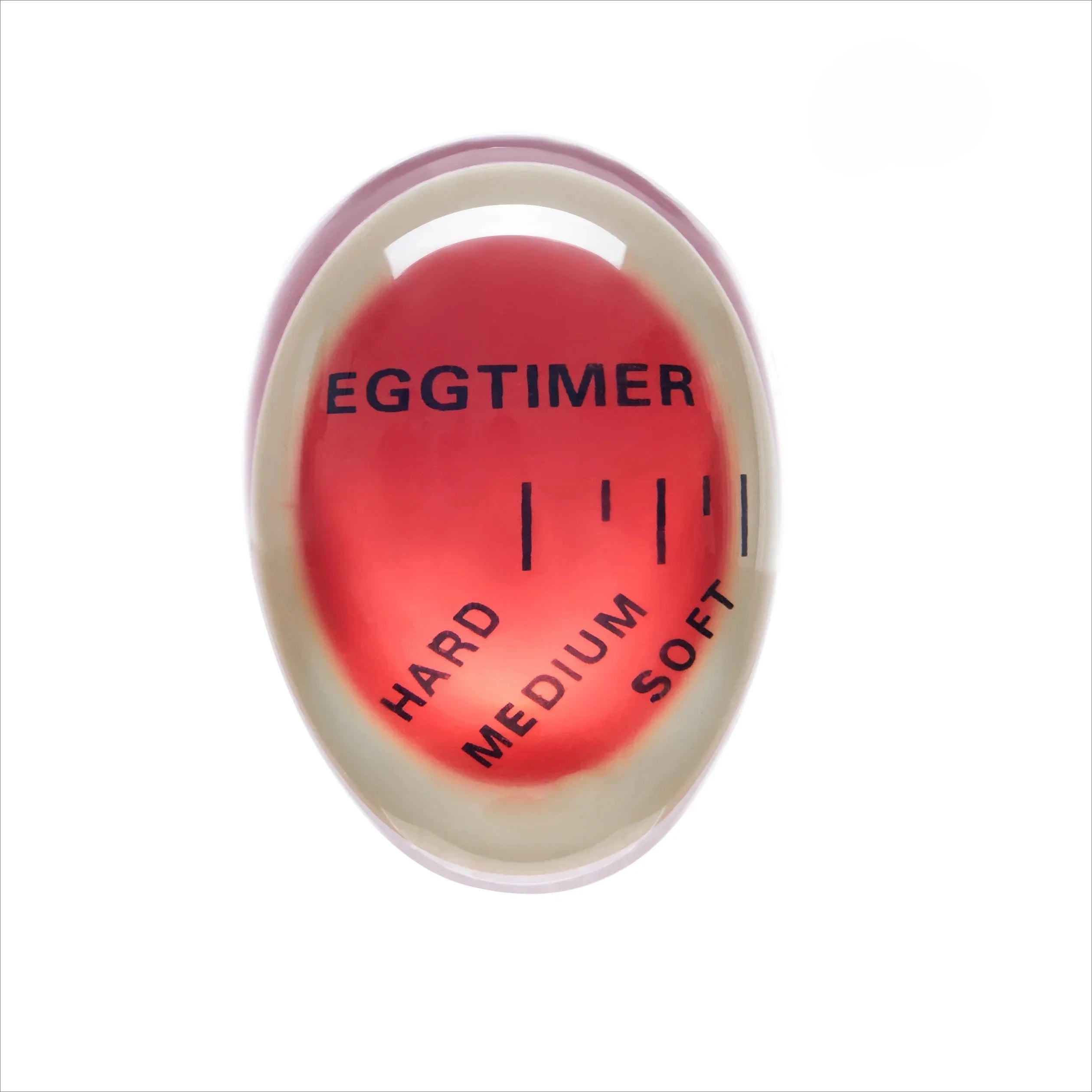 Temporizador de huevos y despertador para cocina - Huevos cocidos perfectos (blandos/medios/duros), herramienta decorativa de cocina con indicador de cocción de 3 etapas