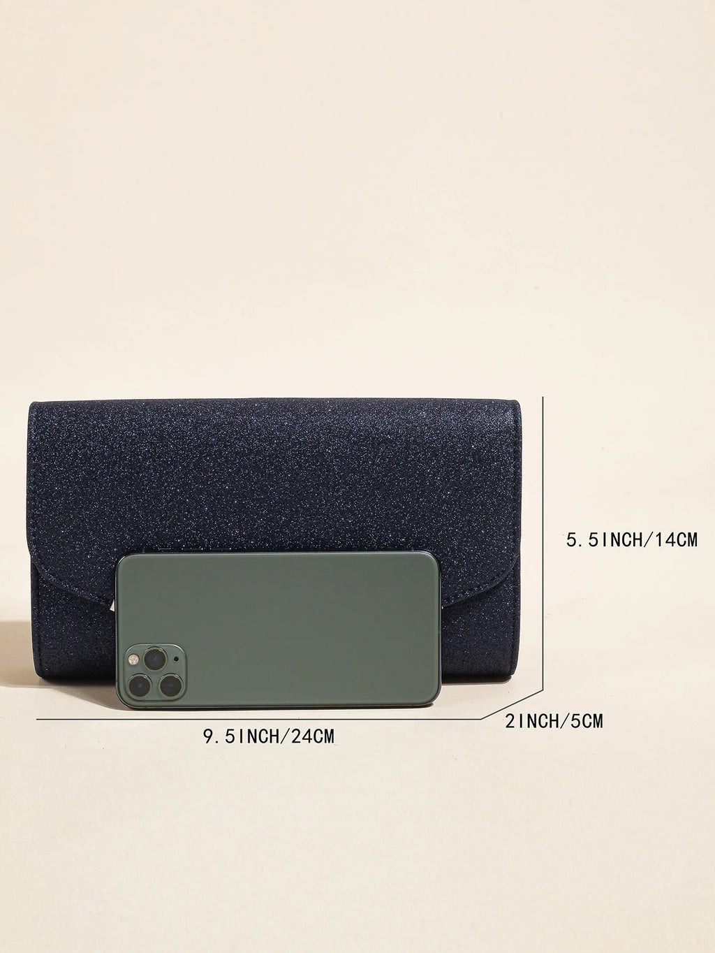 Clutch Purse Evening Bag for Women, Glitter Evening Envelope Handbag With Detachable Chain for Wedding and Party