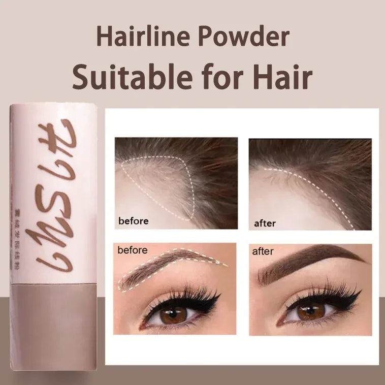 Hair Line Shadow Powder Waterproof Hair Root Cover Up Concealer Root Touch Up Makeup