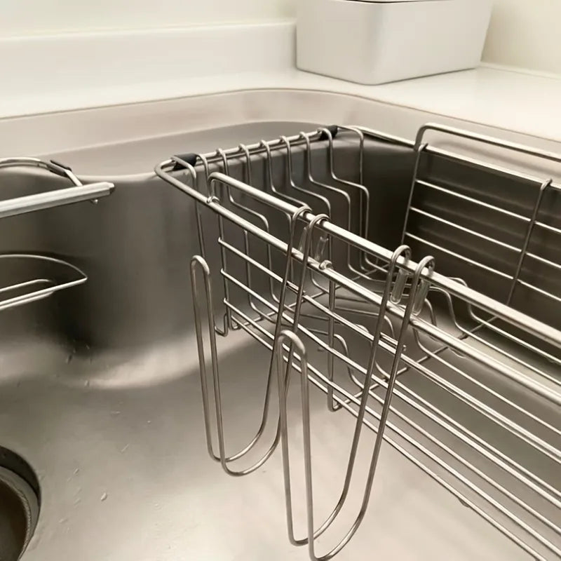 Estante de almacenamiento de cocina Colgador de secado de tazas para botellas de agua Tazas de café Almacenamiento con ganchos Organizador de baño que ahorra espacio