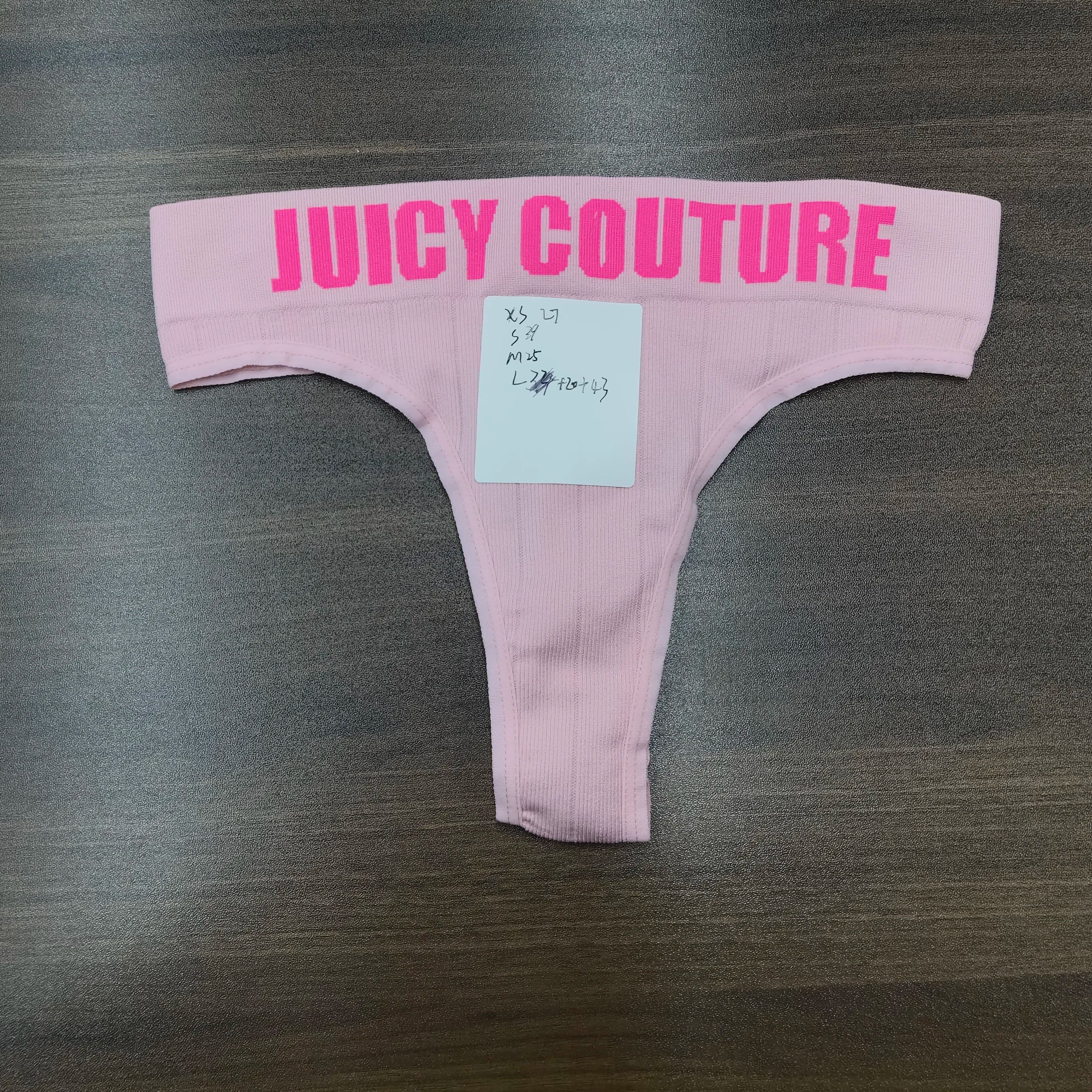 Women'S'S Panties Sexy Juicy Couture Style Underwear Sexy Hot Lingerie T-Pants For Ladies Thongs Japanese Women'S Seamless G-String