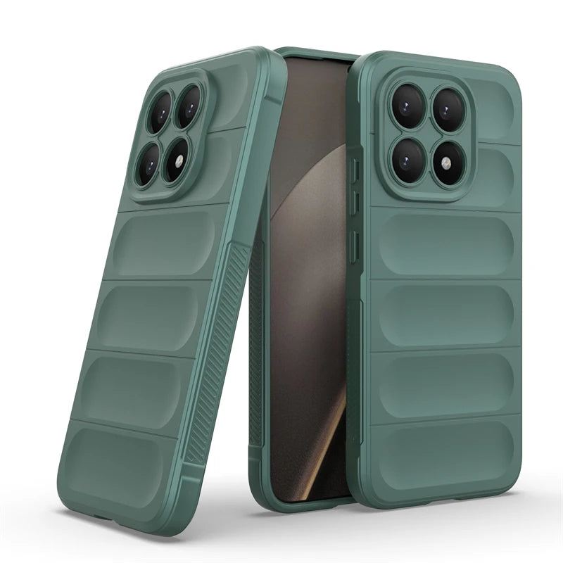 For Xiaomi 15T Case Silicone Liquid Shockproof Case Xiaomi 15T Cover TPU Bumper Rubber Protector Cover Xiaomi 15T Pro Case