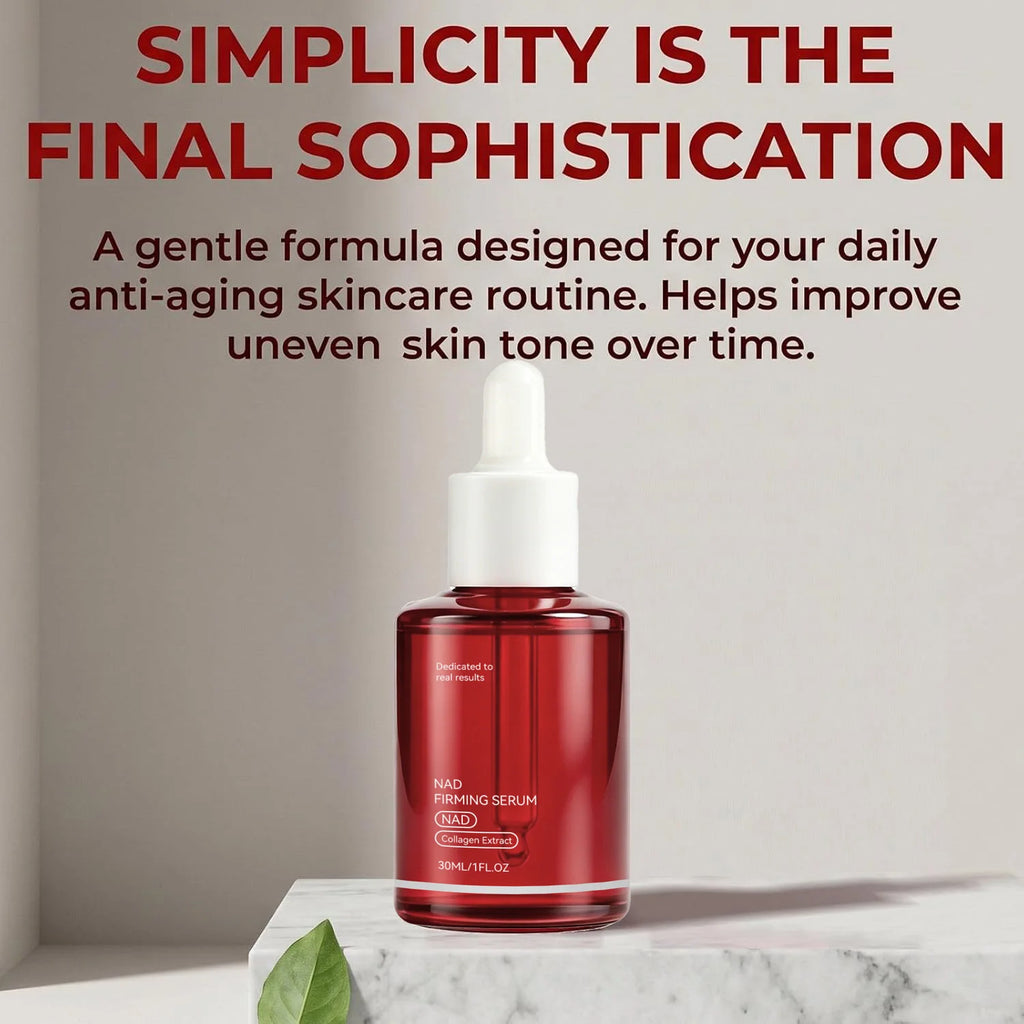 NAD+ Firming Facial Serum with Collagen Extract & Peptides, 30ml