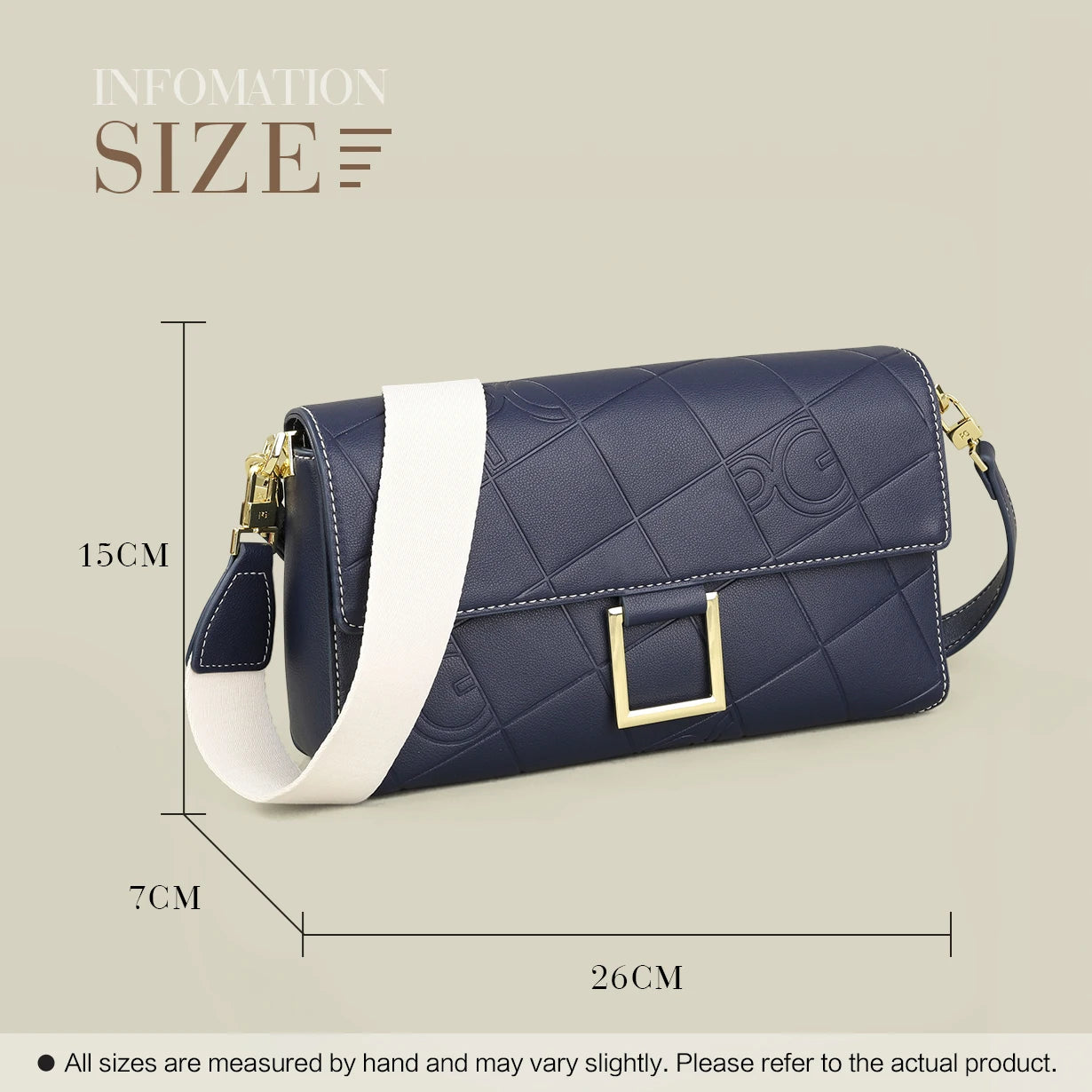 PG Women's Classic Shoulder Bag Luxury Niche Design New Fashion Nice Lady Casual Crossbody Bag Clearance Sale