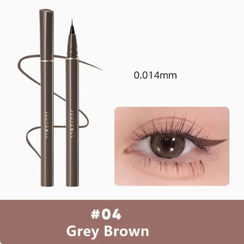 Judydoll Ultra-Fine Liquid Eyeliner Pen Matte Lying Silkworm Eye Lash Pencil Fast Dry Smooth Lasting Eye Shadow Stick Makeup