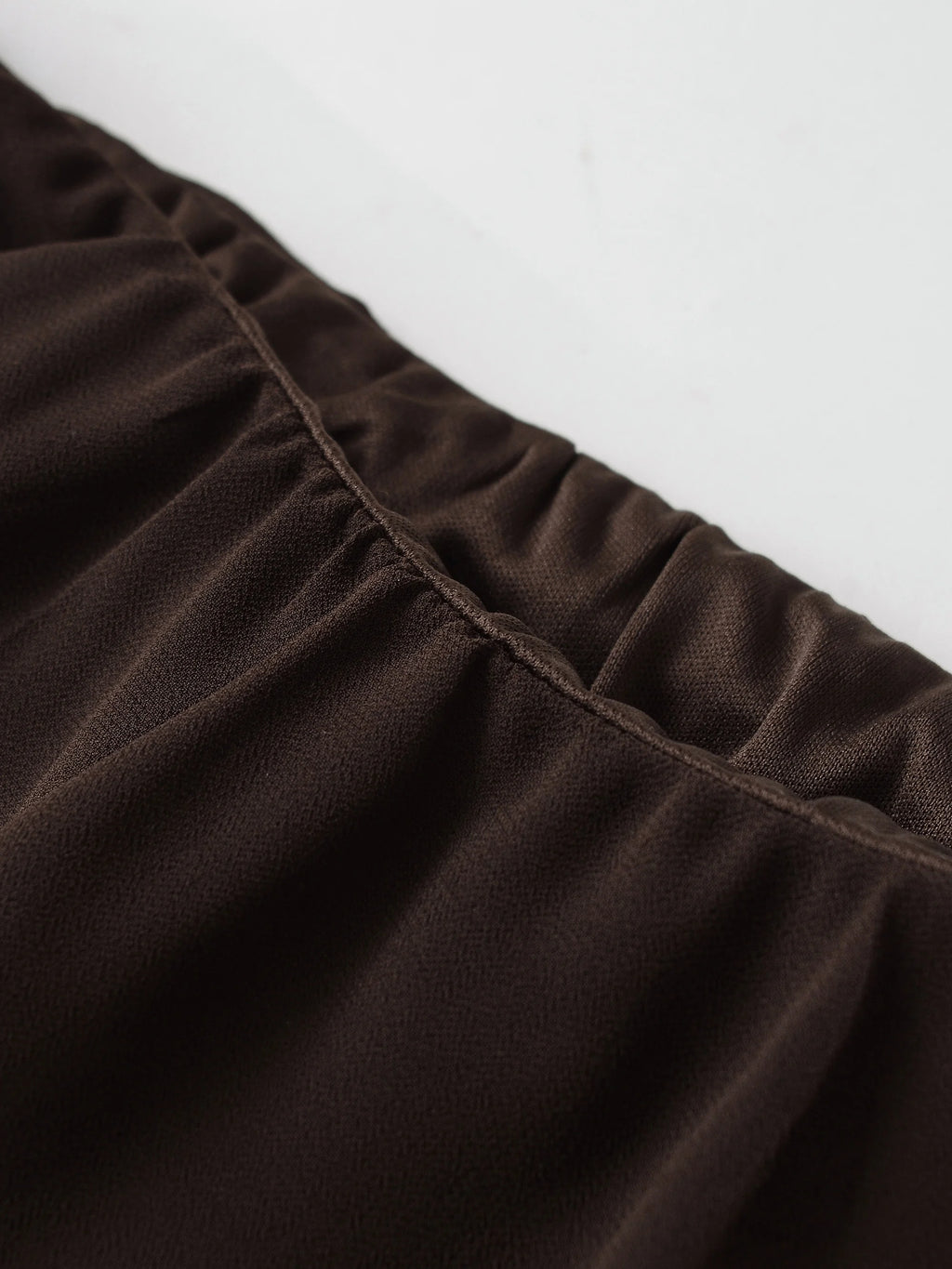 Vintage Tiered Brown Party Commute Modern High Street Long Skirt Elegant Streetwear Fashion 2026 Spring Female Skirt
