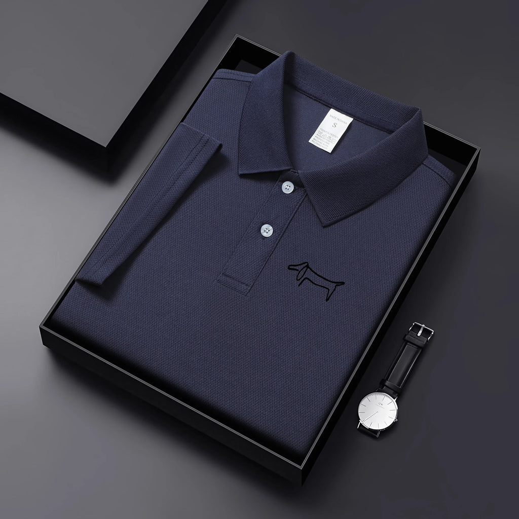 2026HighQuality Breathable Men Polo Shirts Casual Solid Color Short Sleeve Polo Shirt For Men/Women Summer Desiger Gift Clothing
