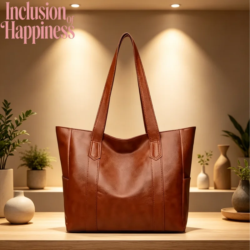 Large Capacity Tote Bag For Women Low-key High-end Texture Shoulder Bag Holiday Travel Tote Bag Korean Version Large Capacity
