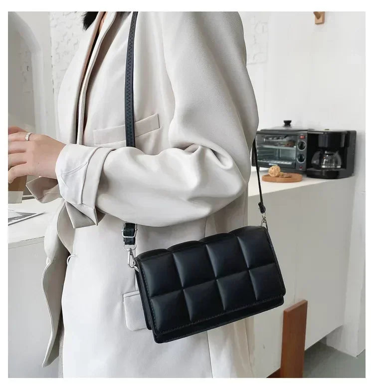 Women's Bag Fashion PU New 2024 Female Literary Single Shoulder Bags Minority Design Cross Body Fashion Handbags Bolsos