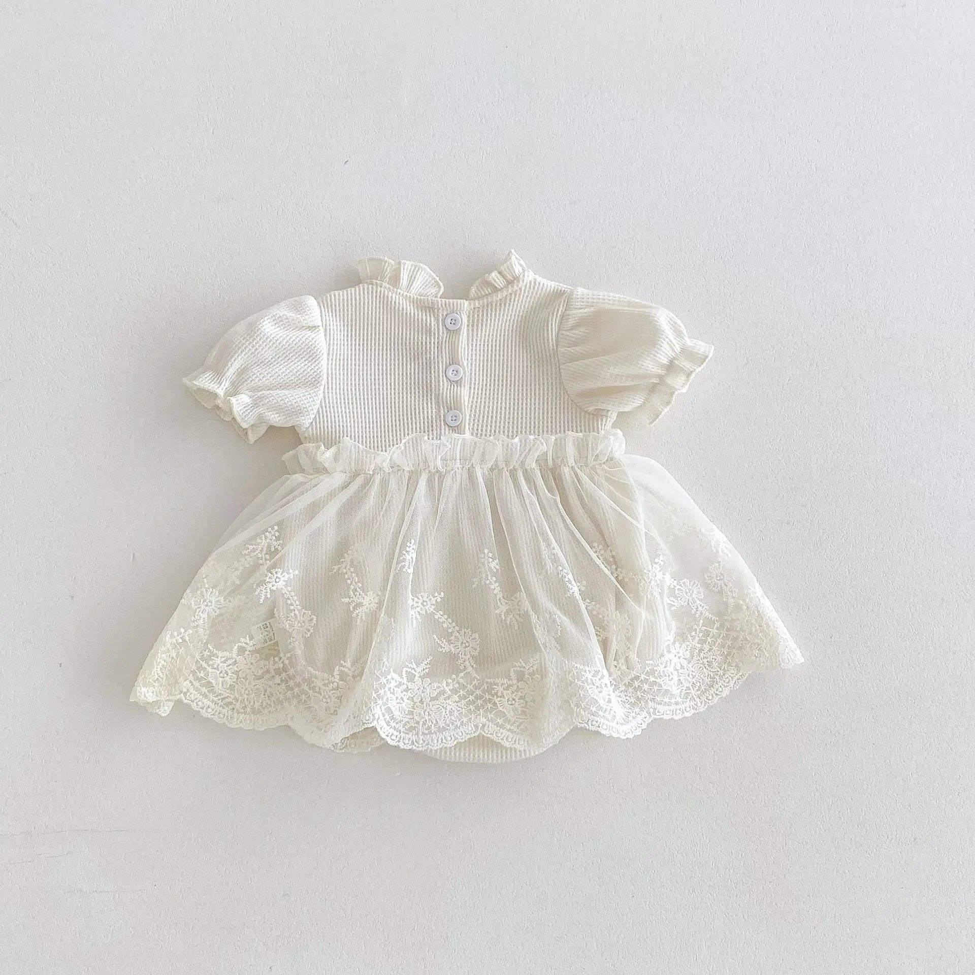 Baby Summer Outfit One-piece Bag Fart Skirt Baby Super Cute Princess Full Moon Hundred Day Lace Ha Clothes Summer Thin Clothes