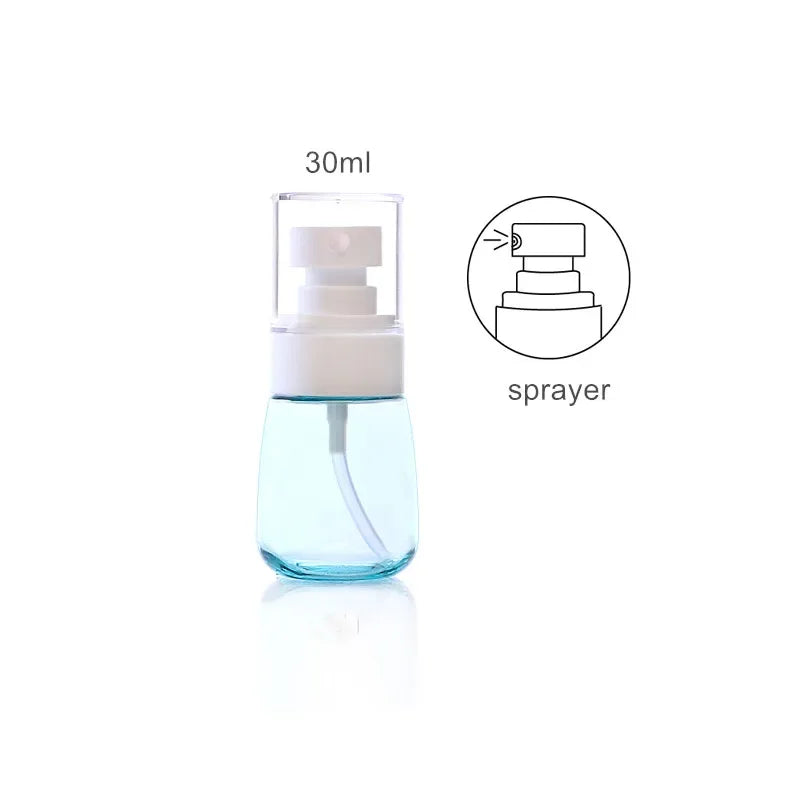 Upg Fine Mist Spray Bottle Set 30ml 60ml 100ml Refillable Travel Bottle With Lotion Pump