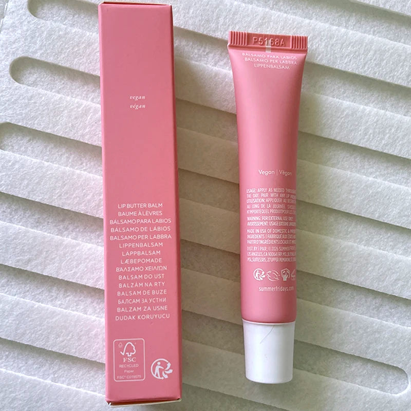 Fashion Brand Summer Lipstick Birthday Cake Vanilla Brown Sugar Lip Gloss Moisturizing and Hydrating Lip Balm Makeup Products