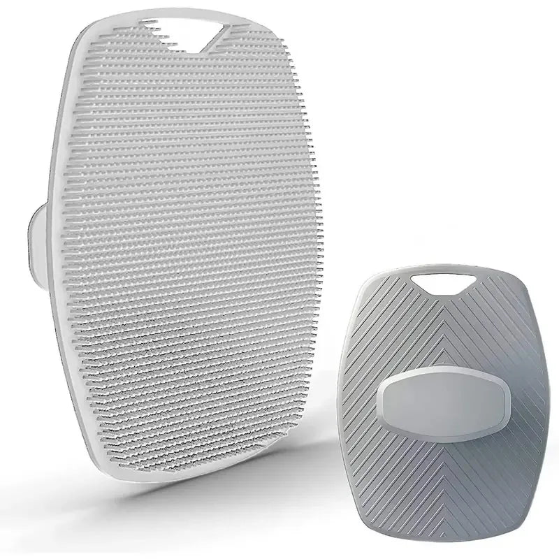 Soft Silicone Body Cleansing & Exfoliating Bath Brush – Easy-Grip Massage Scrubber