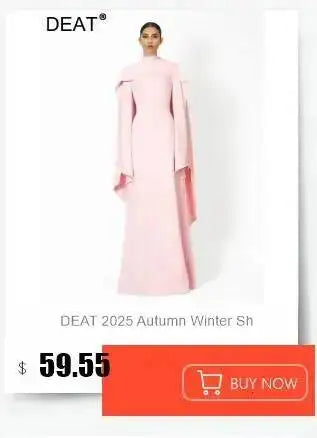DEAT Women Spaghetti Strap Tiered Ruffle Maxi Dress Asymmetrical Hem Loose Fit Lightweight Chiffon Casual Breathable 2026 New