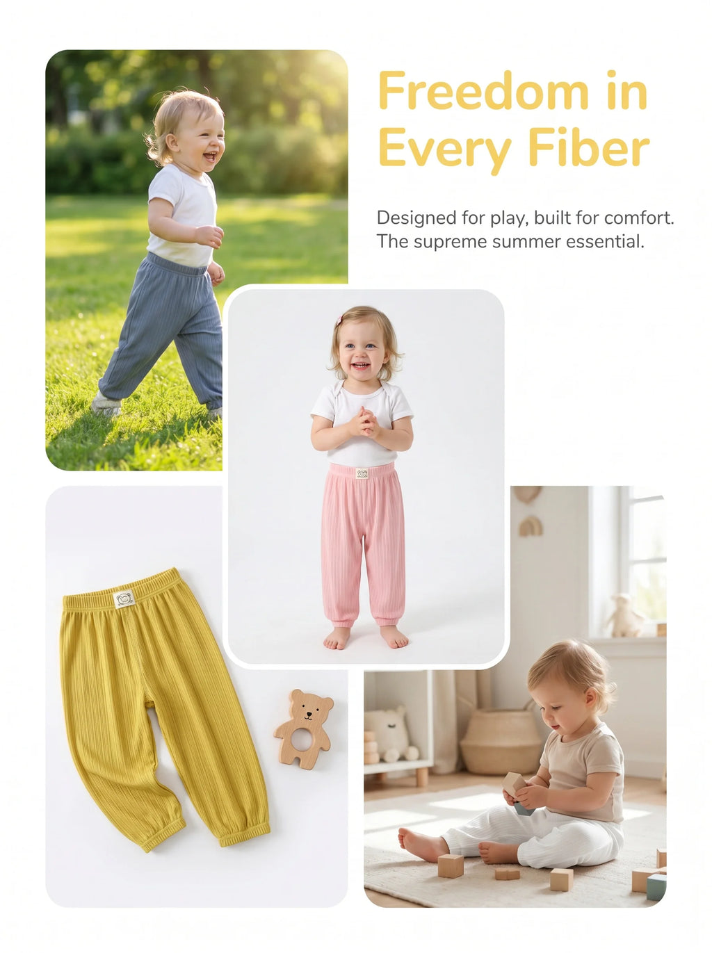 Summer New Kids Pants Anti-Mosquito Thin Breathable Trousers for Boys & Girls Korean Style Casual Beam Foot Child Pants