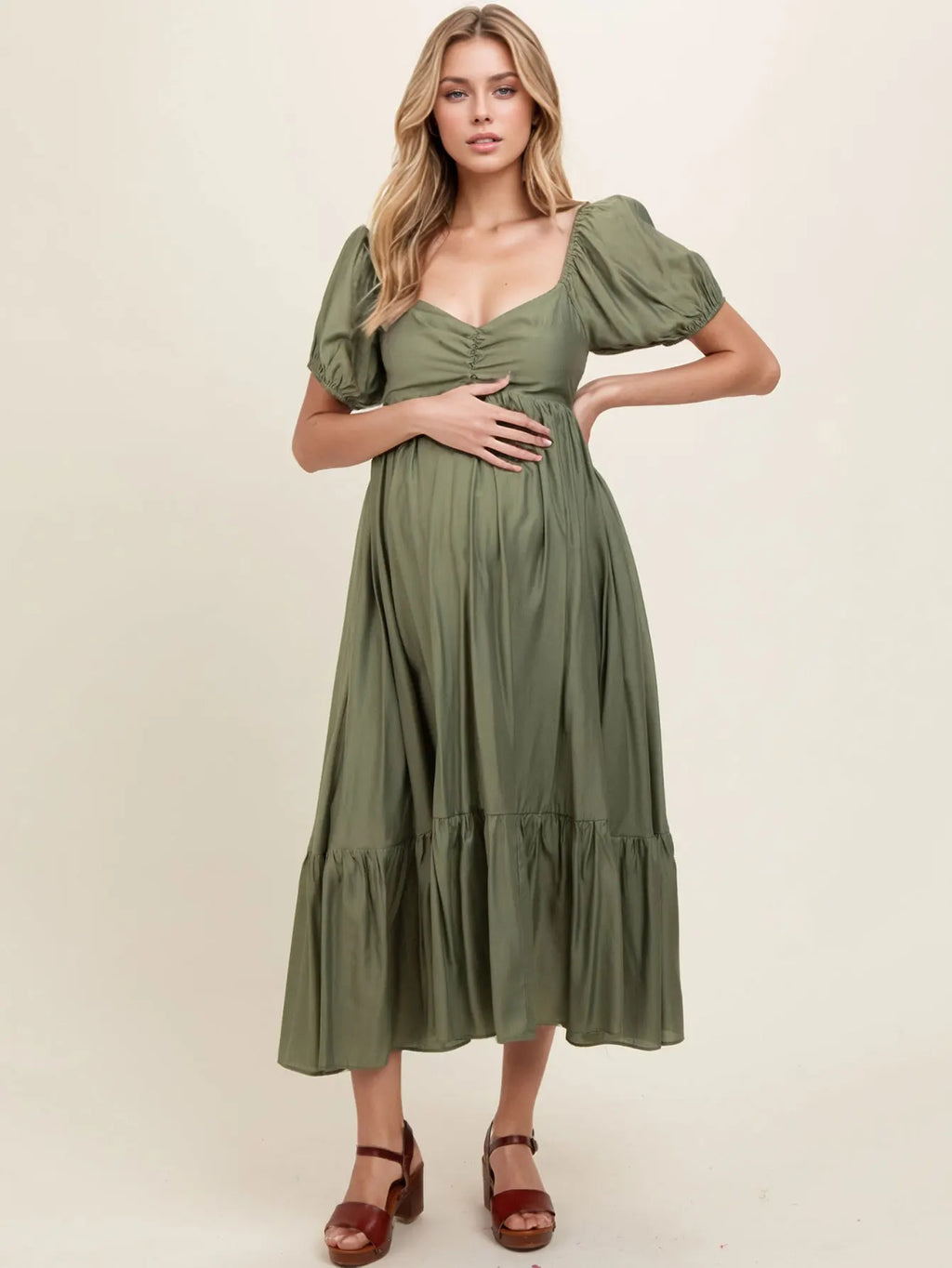 2026 Fashion Short Sleeve Dresses for Women Square Collar A-LINE Women Dress Pregnant Dress Women Vestidos De Verano Mujer Q3094