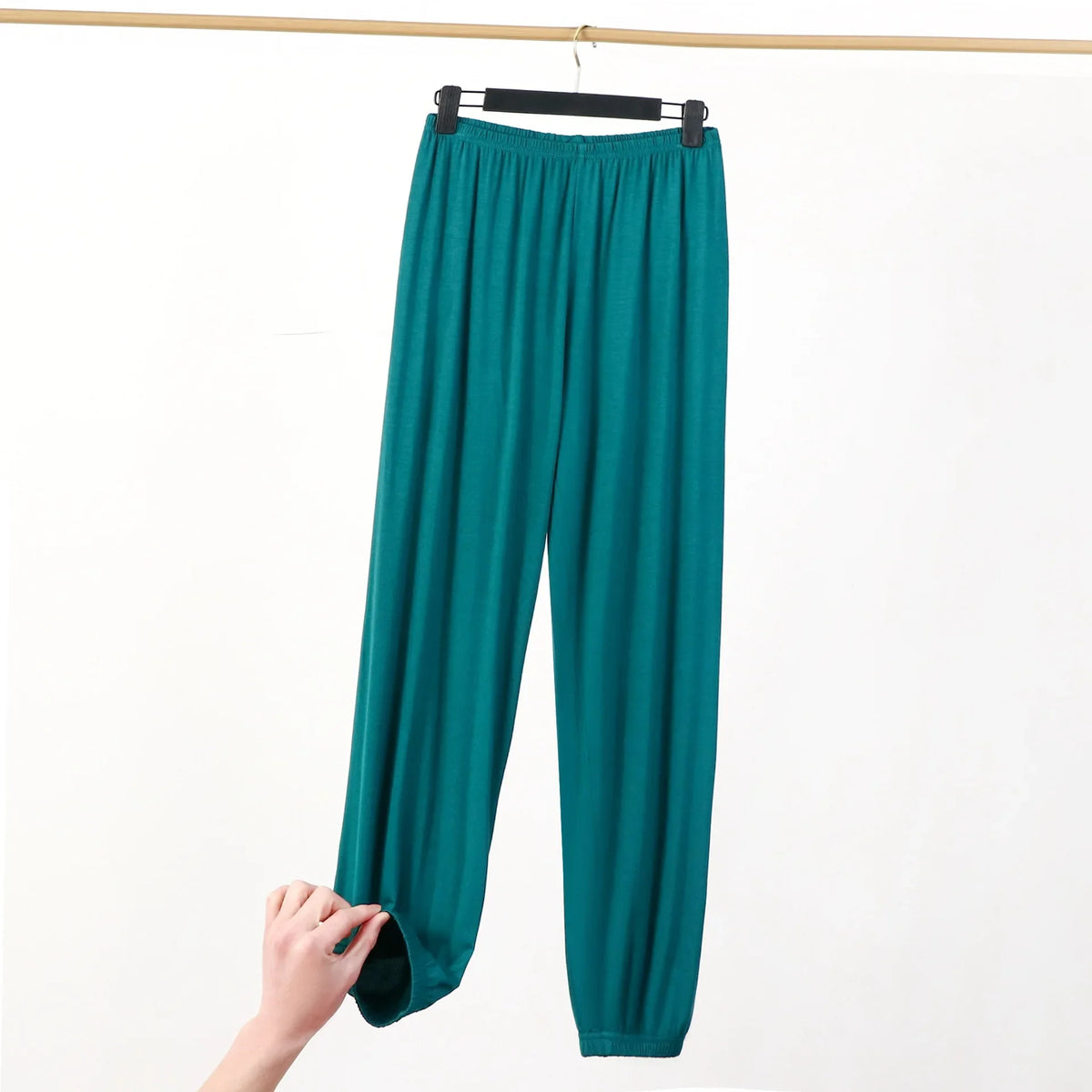 Women's Plus Size Modal Sleepwear Pants - Casual Loose Fit Trousers
